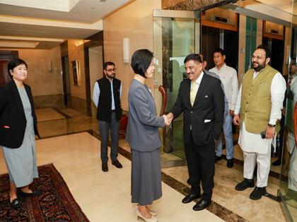 Sanjay Kumar Jha-led delegation meets Singapore's Senior Minister of State Sim Ann | Sanjay Kumar Jha-led delegation meets Singapore's Senior Minister of State Sim Ann Sanjay Kumar Jha-led delegation meets Singapore's Senior Minister of State Sim Ann | Sanjay Kumar Jha-led delegation meets Singapore's Senior Minister of State Sim Ann