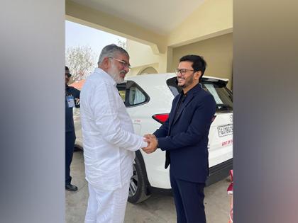 Gujarat Tourism Minister Meets CEO of DPIFF Abhishek Mishra to Discuss Strengthening Cultural Collaborations | Gujarat Tourism Minister Meets CEO of DPIFF Abhishek Mishra to Discuss Strengthening Cultural Collaborations