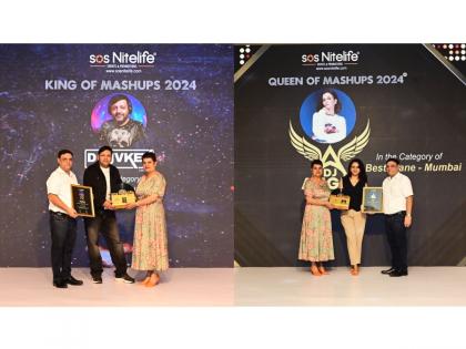 SOS Nitelife - honours King of Mashups and Queen of Mashups - Best DJ's and Djane's Pan India 2024 | SOS Nitelife - honours King of Mashups and Queen of Mashups - Best DJ's and Djane's Pan India 2024 SOS Nitelife - honours King of Mashups and Queen of Mashups - Best DJ's and Djane's Pan India 2024 | SOS Nitelife - honours King of Mashups and Queen of Mashups - Best DJ's and Djane's Pan India 2024