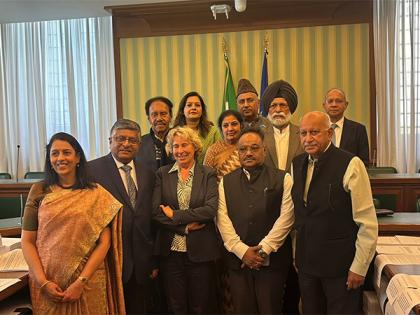 All-party delegation led by Ravi Shankar Prasad meets Italian Senate Defence Committee Chief Craxi | All-party delegation led by Ravi Shankar Prasad meets Italian Senate Defence Committee Chief Craxi