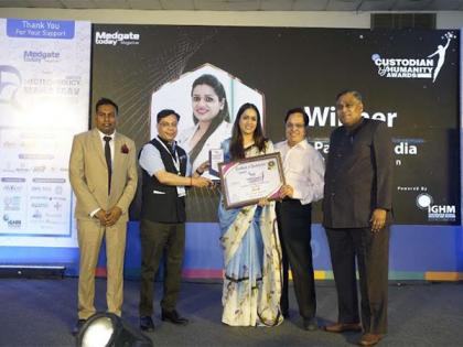 Dr. Payal Kanodia Honoured with 'Custodian of Humanity Award 2025' for Outstanding Contributions to Social Impact and Healthcare | Dr. Payal Kanodia Honoured with 'Custodian of Humanity Award 2025' for Outstanding Contributions to Social Impact and Healthcare Dr. Payal Kanodia Honoured with 'Custodian of Humanity Award 2025' for Outstanding Contributions to Social Impact and Healthcare | Dr. Payal Kanodia Honoured with 'Custodian of Humanity Award 2025' for Outstanding Contributions to Social Impact and Healthcare