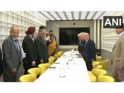 Kanimozhi's all-party delegation meets DG of Hellenic Foundation for European and | Kanimozhi's all-party delegation meets DG of Hellenic Foundation for European and