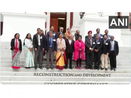 Supriya Sule led delegation visits Parliament of South Africa | Supriya Sule led delegation visits Parliament of South Africa Supriya Sule led delegation visits Parliament of South Africa | Supriya Sule led delegation visits Parliament of South Africa