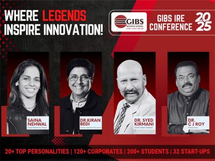GIBS IRE Conference 2025: A Grand Celebration of Innovation with Saina Nehwal and 100+ Industry Icons at GIBS Business School, Bangalore | GIBS IRE Conference 2025: A Grand Celebration of Innovation with Saina Nehwal and 100+ Industry Icons at GIBS Business School, Bangalore GIBS IRE Conference 2025: A Grand Celebration of Innovation with Saina Nehwal and 100+ Industry Icons at GIBS Business School, Bangalore | GIBS IRE Conference 2025: A Grand Celebration of Innovation with Saina Nehwal and 100+ Industry Icons at GIBS Business School, Bangalore