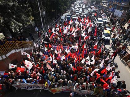 Kathmandu braces for opposing rallies as ruling UML and Royalists set to hit streets, security beefed | Kathmandu braces for opposing rallies as ruling UML and Royalists set to hit streets, security beefed Kathmandu braces for opposing rallies as ruling UML and Royalists set to hit streets, security beefed | Kathmandu braces for opposing rallies as ruling UML and Royalists set to hit streets, security beefed