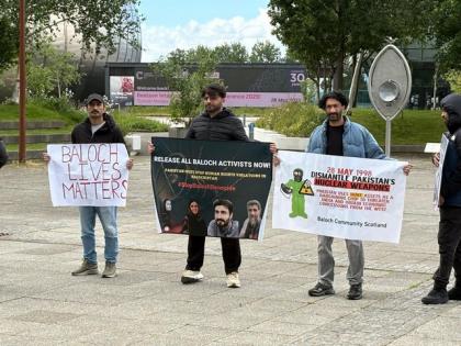 Baloch community protests in Scotland, Finland; demand global accountability for Balochistan | Baloch community protests in Scotland, Finland; demand global accountability for Balochistan Baloch community protests in Scotland, Finland; demand global accountability for Balochistan | Baloch community protests in Scotland, Finland; demand global accountability for Balochistan