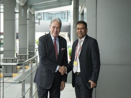 India welcomes New Zealand's Deputy PM & Foreign Minister Winston Peters for official visit | India welcomes New Zealand's Deputy PM & Foreign Minister Winston Peters for official visit India welcomes New Zealand's Deputy PM & Foreign Minister Winston Peters for official visit | India welcomes New Zealand's Deputy PM & Foreign Minister Winston Peters for official visit