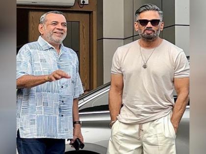 Suniel Shetty pens birthday wish for Paresh Rawal amid ongoing 'Hera Pheri 3' dispute | Suniel Shetty pens birthday wish for Paresh Rawal amid ongoing 'Hera Pheri 3' dispute Suniel Shetty pens birthday wish for Paresh Rawal amid ongoing 'Hera Pheri 3' dispute | Suniel Shetty pens birthday wish for Paresh Rawal amid ongoing 'Hera Pheri 3' dispute