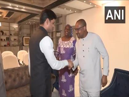 Shrikant Shinde leads Group 4 delegation in meeting with Sierra Leone Vice President | Shrikant Shinde leads Group 4 delegation in meeting with Sierra Leone Vice President