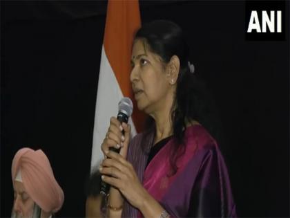 "Nothing going to divide us anymore": Kanimozhi emphasises India's unity in Latvia | "Nothing going to divide us anymore": Kanimozhi emphasises India's unity in Latvia "Nothing going to divide us anymore": Kanimozhi emphasises India's unity in Latvia | "Nothing going to divide us anymore": Kanimozhi emphasises India's unity in Latvia