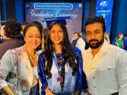Suriya-Jyotika's daughter Diya graduates from school, "proud" Amma pens emotional note | Suriya-Jyotika's daughter Diya graduates from school, "proud" Amma pens emotional note Suriya-Jyotika's daughter Diya graduates from school, "proud" Amma pens emotional note | Suriya-Jyotika's daughter Diya graduates from school, "proud" Amma pens emotional note