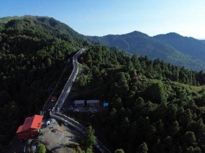 Newly built "mini-great wall" in Nepal becomes major tourist attraction | Newly built "mini-great wall" in Nepal becomes major tourist attraction Newly built "mini-great wall" in Nepal becomes major tourist attraction | Newly built "mini-great wall" in Nepal becomes major tourist attraction