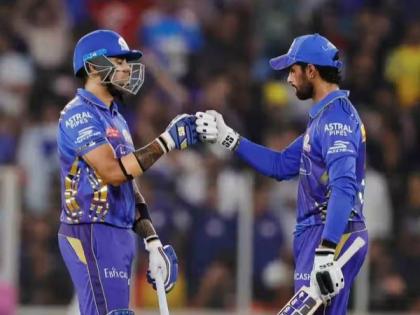 IPL 2025: MI batters' brilliance powers them to 203/6 against Punjab in Qualifier 2 | IPL 2025: MI batters' brilliance powers them to 203/6 against Punjab in Qualifier 2