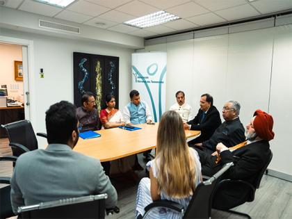 Spain: Kanimozhi-led all-party delegation meets with the Association of Victims of Terrorism | Spain: Kanimozhi-led all-party delegation meets with the Association of Victims of Terrorism