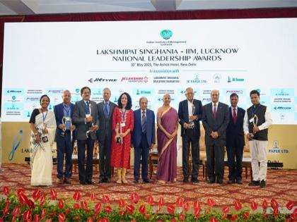 IIM Lucknow and JK Organisation Host Prestigious Leadership Awards, Honouring India's Changemakers | IIM Lucknow and JK Organisation Host Prestigious Leadership Awards, Honouring India's Changemakers IIM Lucknow and JK Organisation Host Prestigious Leadership Awards, Honouring India's Changemakers | IIM Lucknow and JK Organisation Host Prestigious Leadership Awards, Honouring India's Changemakers