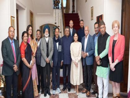 UK's MP Priti Patel meets Indian delegation, shares commitment to combat terrorism | UK's MP Priti Patel meets Indian delegation, shares commitment to combat terrorism UK's MP Priti Patel meets Indian delegation, shares commitment to combat terrorism | UK's MP Priti Patel meets Indian delegation, shares commitment to combat terrorism