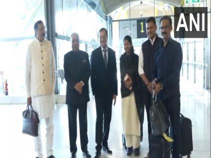 All-party delegation led by DMK MP Kanimozhi departs for India after diplomatic outreach | All-party delegation led by DMK MP Kanimozhi departs for India after diplomatic outreach