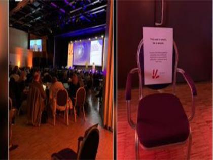 Empty chair at WEXFO honours jailed Baloch activist Mahrang Baloch, symbolising silenced voices | Empty chair at WEXFO honours jailed Baloch activist Mahrang Baloch, symbolising silenced voices Empty chair at WEXFO honours jailed Baloch activist Mahrang Baloch, symbolising silenced voices | Empty chair at WEXFO honours jailed Baloch activist Mahrang Baloch, symbolising silenced voices