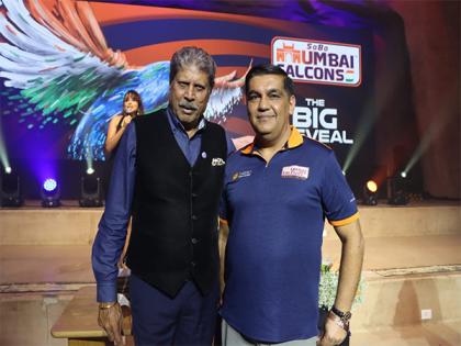 Kapil Dev and Ameet Gadhoke launch the jersey of SoBo Mumbai Falcons for the T20 Mumbai League 2025 | Kapil Dev and Ameet Gadhoke launch the jersey of SoBo Mumbai Falcons for the T20 Mumbai League 2025 Kapil Dev and Ameet Gadhoke launch the jersey of SoBo Mumbai Falcons for the T20 Mumbai League 2025 | Kapil Dev and Ameet Gadhoke launch the jersey of SoBo Mumbai Falcons for the T20 Mumbai League 2025