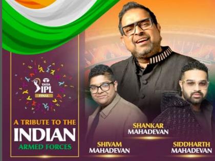 IPL FINAL: Shankar Mahadevan honours Indian armed forces, adds patriotic touch to closing ceremony | IPL FINAL: Shankar Mahadevan honours Indian armed forces, adds patriotic touch to closing ceremony IPL FINAL: Shankar Mahadevan honours Indian armed forces, adds patriotic touch to closing ceremony | IPL FINAL: Shankar Mahadevan honours Indian armed forces, adds patriotic touch to closing ceremony