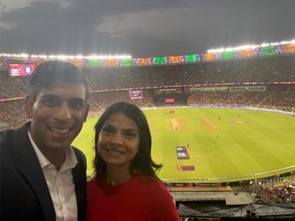Former UK Prime Minister Rishi Sunak cheers for RCB from stands in IPL 2025 final against PBKS | Former UK Prime Minister Rishi Sunak cheers for RCB from stands in IPL 2025 final against PBKS