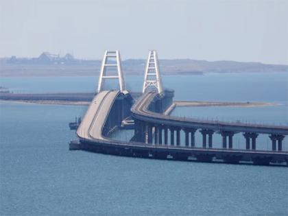 Ukraine strikes bridge linking Crimea to Russia with underwater explosives | Ukraine strikes bridge linking Crimea to Russia with underwater explosives Ukraine strikes bridge linking Crimea to Russia with underwater explosives | Ukraine strikes bridge linking Crimea to Russia with underwater explosives