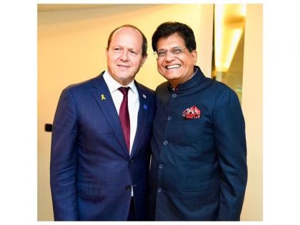 Union Minister Goyal, Israel's Economy Minister Barkat discuss diversifying trade basket, fostering innovation | Union Minister Goyal, Israel's Economy Minister Barkat discuss diversifying trade basket, fostering innovation Union Minister Goyal, Israel's Economy Minister Barkat discuss diversifying trade basket, fostering innovation | Union Minister Goyal, Israel's Economy Minister Barkat discuss diversifying trade basket, fostering innovation