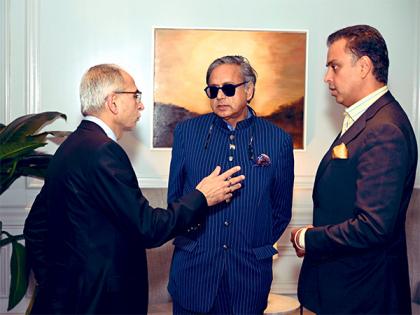 Shashi Tharoor's delegation arrives in Washington, briefed by Indian Envoy to US | Shashi Tharoor's delegation arrives in Washington, briefed by Indian Envoy to US Shashi Tharoor's delegation arrives in Washington, briefed by Indian Envoy to US | Shashi Tharoor's delegation arrives in Washington, briefed by Indian Envoy to US