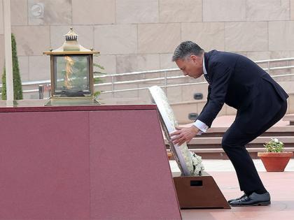 Australian Defence Minister Marles lays wreath at National War Memorial | Australian Defence Minister Marles lays wreath at National War Memorial Australian Defence Minister Marles lays wreath at National War Memorial | Australian Defence Minister Marles lays wreath at National War Memorial