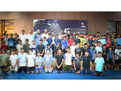 Over 550 players compete at Manav Rachna International School Sector 14 in the 45th FDBA Badminton Championship | Over 550 players compete at Manav Rachna International School Sector 14 in the 45th FDBA Badminton Championship Over 550 players compete at Manav Rachna International School Sector 14 in the 45th FDBA Badminton Championship | Over 550 players compete at Manav Rachna International School Sector 14 in the 45th FDBA Badminton Championship