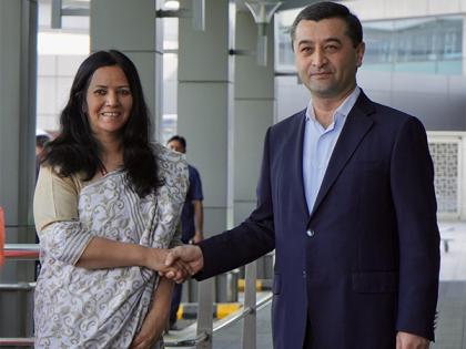Uzbek Foreign Minister Bakhtiyor Saidov arrives in India for 4th India-Central Asia Dialogue | Uzbek Foreign Minister Bakhtiyor Saidov arrives in India for 4th India-Central Asia Dialogue Uzbek Foreign Minister Bakhtiyor Saidov arrives in India for 4th India-Central Asia Dialogue | Uzbek Foreign Minister Bakhtiyor Saidov arrives in India for 4th India-Central Asia Dialogue