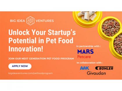 Big Idea Ventures and Mars Petcare Launch 2025 Global Pet Food Innovation Program in Collaboration with AAK, Buhler, and Givaudan | Big Idea Ventures and Mars Petcare Launch 2025 Global Pet Food Innovation Program in Collaboration with AAK, Buhler, and Givaudan