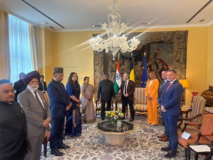 "Shared concern about rising global terror": Ravi Shankar Prasad in Belgium | "Shared concern about rising global terror": Ravi Shankar Prasad in Belgium "Shared concern about rising global terror": Ravi Shankar Prasad in Belgium | "Shared concern about rising global terror": Ravi Shankar Prasad in Belgium