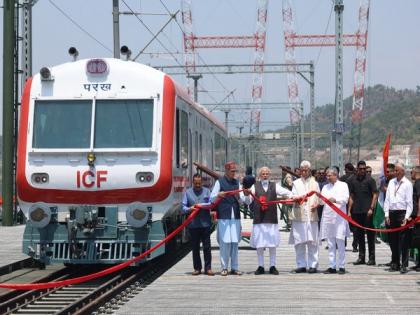 Long-awaited Chenab rail bridge connects Kashmir with rest of Bharat | Long-awaited Chenab rail bridge connects Kashmir with rest of Bharat