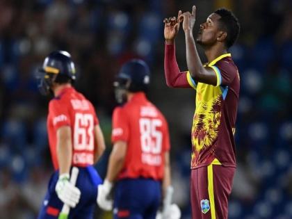 WI spinner Akeal Hosein ruled out of T20I series opener against England after failure to get UK visa | WI spinner Akeal Hosein ruled out of T20I series opener against England after failure to get UK visa