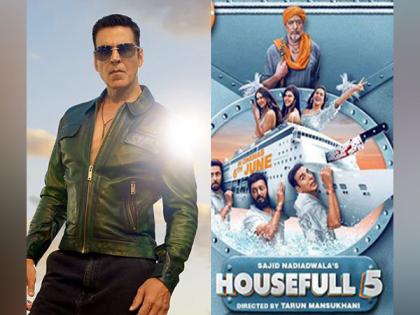 Akshay Kumar goes undercover to collect public reviews of 'Housefull 5' outside Mumbai's Bandra theatre | Akshay Kumar goes undercover to collect public reviews of 'Housefull 5' outside Mumbai's Bandra theatre Akshay Kumar goes undercover to collect public reviews of 'Housefull 5' outside Mumbai's Bandra theatre | Akshay Kumar goes undercover to collect public reviews of 'Housefull 5' outside Mumbai's Bandra theatre