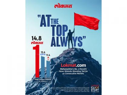 Lokmat.com Crowned Maharashtra's Pride: Retains No.1 Position in Digital Regional News for 40 Consecutive Months | Lokmat.com Crowned Maharashtra's Pride: Retains No.1 Position in Digital Regional News for 40 Consecutive Months Lokmat.com Crowned Maharashtra's Pride: Retains No.1 Position in Digital Regional News for 40 Consecutive Months | Lokmat.com Crowned Maharashtra's Pride: Retains No.1 Position in Digital Regional News for 40 Consecutive Months