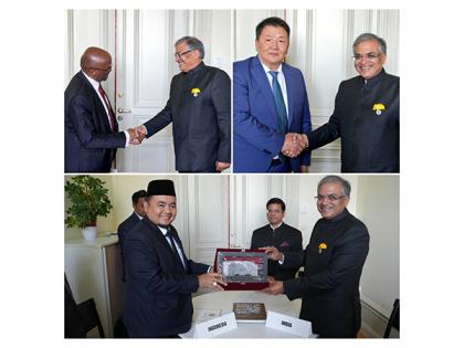 CEC Gyanesh Kumar holds bilateral meetings with Indonesia, Mongolia, South Africa's Chairpersons of Election Commission | CEC Gyanesh Kumar holds bilateral meetings with Indonesia, Mongolia, South Africa's Chairpersons of Election Commission CEC Gyanesh Kumar holds bilateral meetings with Indonesia, Mongolia, South Africa's Chairpersons of Election Commission | CEC Gyanesh Kumar holds bilateral meetings with Indonesia, Mongolia, South Africa's Chairpersons of Election Commission