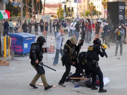 Protests in LA intensify over federal immigration sweeps, tear gas used | Protests in LA intensify over federal immigration sweeps, tear gas used Protests in LA intensify over federal immigration sweeps, tear gas used | Protests in LA intensify over federal immigration sweeps, tear gas used