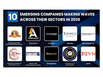 Meet 10 Emerging Companies Making Waves Across their Sectors in 2025 | Meet 10 Emerging Companies Making Waves Across their Sectors in 2025 Meet 10 Emerging Companies Making Waves Across their Sectors in 2025 | Meet 10 Emerging Companies Making Waves Across their Sectors in 2025