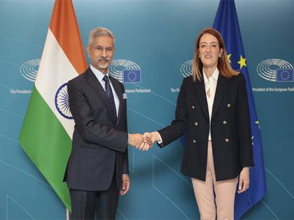 EAM Jaishankar meets European Parliament President Roberta Metsola; discusses trade, strategic partnerships | EAM Jaishankar meets European Parliament President Roberta Metsola; discusses trade, strategic partnerships EAM Jaishankar meets European Parliament President Roberta Metsola; discusses trade, strategic partnerships | EAM Jaishankar meets European Parliament President Roberta Metsola; discusses trade, strategic partnerships
