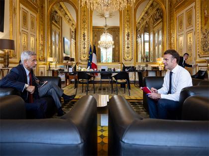 EAM Jaishankar meets French President Macron, highlights strategic ties and cooperation | EAM Jaishankar meets French President Macron, highlights strategic ties and cooperation EAM Jaishankar meets French President Macron, highlights strategic ties and cooperation | EAM Jaishankar meets French President Macron, highlights strategic ties and cooperation