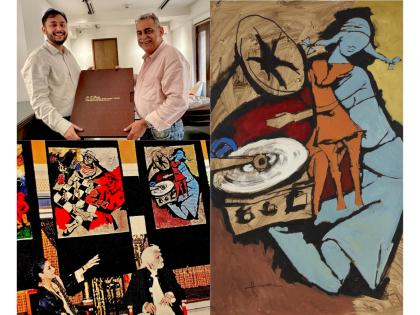 Mumbai Collector Abeer Vivek Abrol Acquires Significant M.F. Husain Painting at Pundole's Auction | Mumbai Collector Abeer Vivek Abrol Acquires Significant M.F. Husain Painting at Pundole's Auction Mumbai Collector Abeer Vivek Abrol Acquires Significant M.F. Husain Painting at Pundole's Auction | Mumbai Collector Abeer Vivek Abrol Acquires Significant M.F. Husain Painting at Pundole's Auction