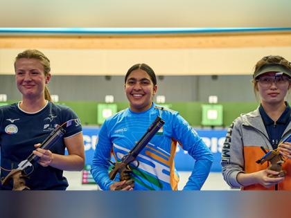 Suruchi Singh clinches gold in women's 10m air pistol at ISSF World Cup in Munich | Suruchi Singh clinches gold in women's 10m air pistol at ISSF World Cup in Munich Suruchi Singh clinches gold in women's 10m air pistol at ISSF World Cup in Munich | Suruchi Singh clinches gold in women's 10m air pistol at ISSF World Cup in Munich