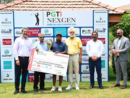 Tricity golfer Umed Kumar wins on professional debut at PGTI NEXGEN | Tricity golfer Umed Kumar wins on professional debut at PGTI NEXGEN Tricity golfer Umed Kumar wins on professional debut at PGTI NEXGEN | Tricity golfer Umed Kumar wins on professional debut at PGTI NEXGEN