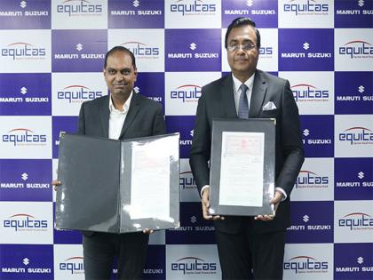 Maruti Suzuki collaborates with Equitas Small Finance Bank to expand retail car financing network | Maruti Suzuki collaborates with Equitas Small Finance Bank to expand retail car financing network Maruti Suzuki collaborates with Equitas Small Finance Bank to expand retail car financing network | Maruti Suzuki collaborates with Equitas Small Finance Bank to expand retail car financing network
