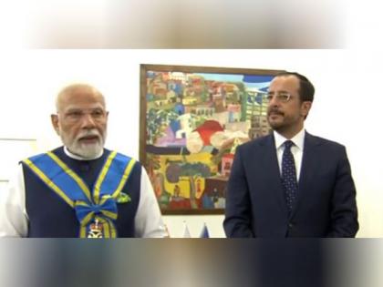 PM Modi awarded highest civilian honour of Cyprus | PM Modi awarded highest civilian honour of Cyprus PM Modi awarded highest civilian honour of Cyprus | PM Modi awarded highest civilian honour of Cyprus