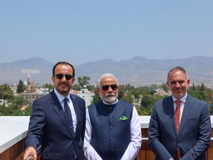 "We look forward to closer people-to-people relations with Cyprus": PM Modi concludes landmark visit with gratitude and top honour | "We look forward to closer people-to-people relations with Cyprus": PM Modi concludes landmark visit with gratitude and top honour "We look forward to closer people-to-people relations with Cyprus": PM Modi concludes landmark visit with gratitude and top honour | "We look forward to closer people-to-people relations with Cyprus": PM Modi concludes landmark visit with gratitude and top honour