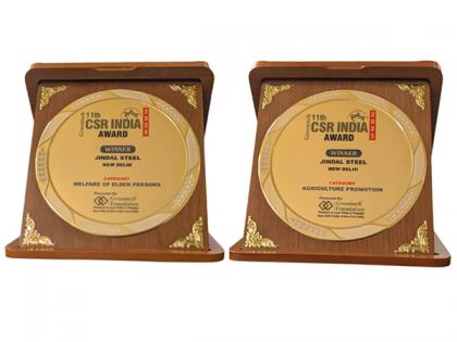 Jindal Steel & Power Honoured with Dual Greentech Awards for Excellence in Agriculture Promotion and Welfare of Elder Persons | Jindal Steel & Power Honoured with Dual Greentech Awards for Excellence in Agriculture Promotion and Welfare of Elder Persons Jindal Steel & Power Honoured with Dual Greentech Awards for Excellence in Agriculture Promotion and Welfare of Elder Persons | Jindal Steel & Power Honoured with Dual Greentech Awards for Excellence in Agriculture Promotion and Welfare of Elder Persons
