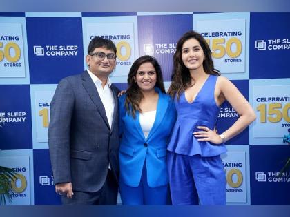 The Sleep Company Celebrates a New Milestone as it Reveals its 150th Store Launch Cementing its Position as India's Fastest Growing Comfort-Tech Brand | The Sleep Company Celebrates a New Milestone as it Reveals its 150th Store Launch Cementing its Position as India's Fastest Growing Comfort-Tech Brand The Sleep Company Celebrates a New Milestone as it Reveals its 150th Store Launch Cementing its Position as India's Fastest Growing Comfort-Tech Brand | The Sleep Company Celebrates a New Milestone as it Reveals its 150th Store Launch Cementing its Position as India's Fastest Growing Comfort-Tech Brand